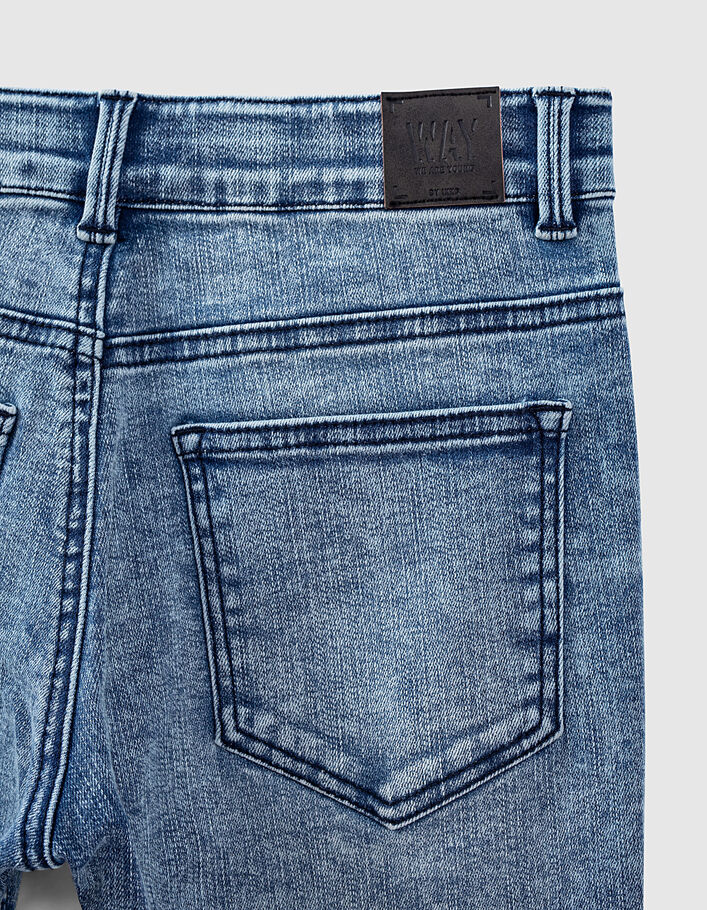 Vaquero skinny medium blue niño -5