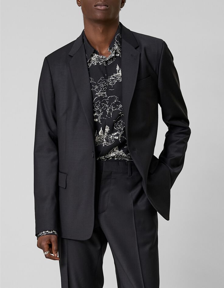 Chaqueta de traje Pure Edition Black, para hombre-1 Chaqueta de traje Pure Edition Black, para hombre-1