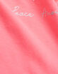 Girls’ 2-in-1 neon-pink T-shirt and white vest top-7
