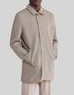 Trench vison motif carreaux Homme-1
