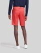 Bermudas tipo chino TAPERED cayena hombre-3