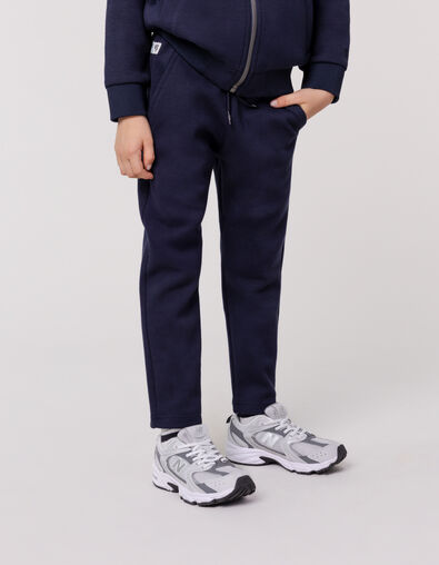Jogging marine bi-matière garçon - IKKS
