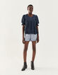 Blouse in broderie anglaise acid wash dames-6