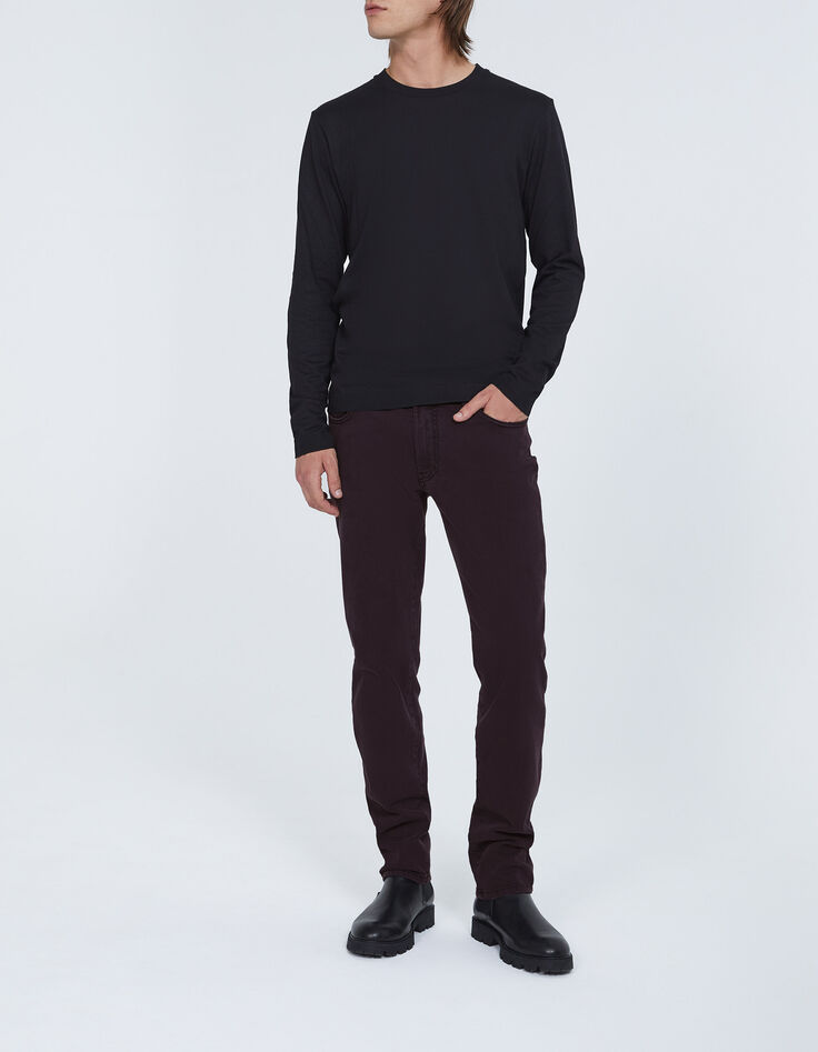 Dark Plum SLIM-Herrenjeans-1