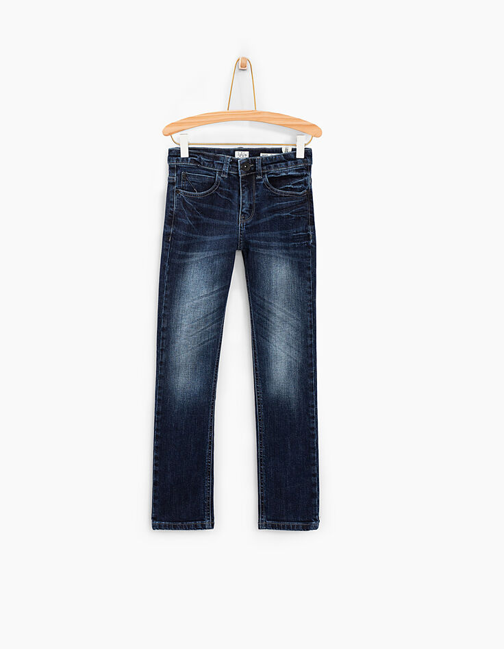 Blauwe vintage slim jeans jongens-1 Blauwe vintage slim jeans jongens-1