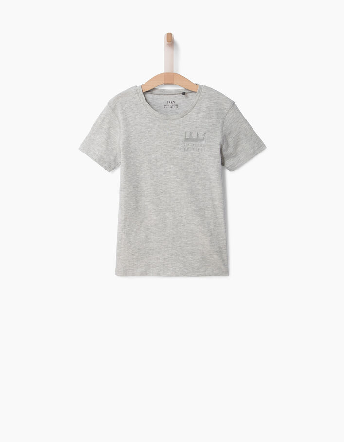 Camiseta gris Essentiels - IKKS
