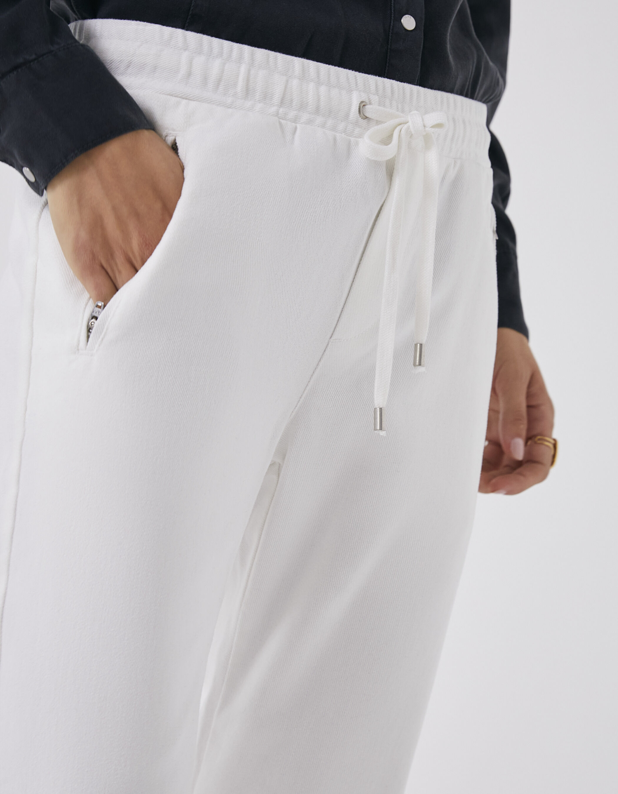 Jogging off white femme outlet