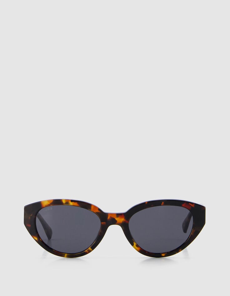 Lunettes solaires Derry papillon marron Femme-2