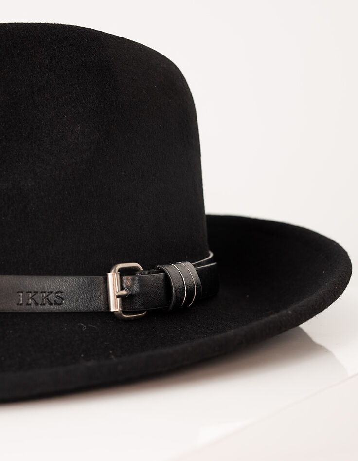 Chapeau noir femme-4