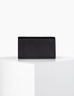 I.Code black studded suede wallet-4
