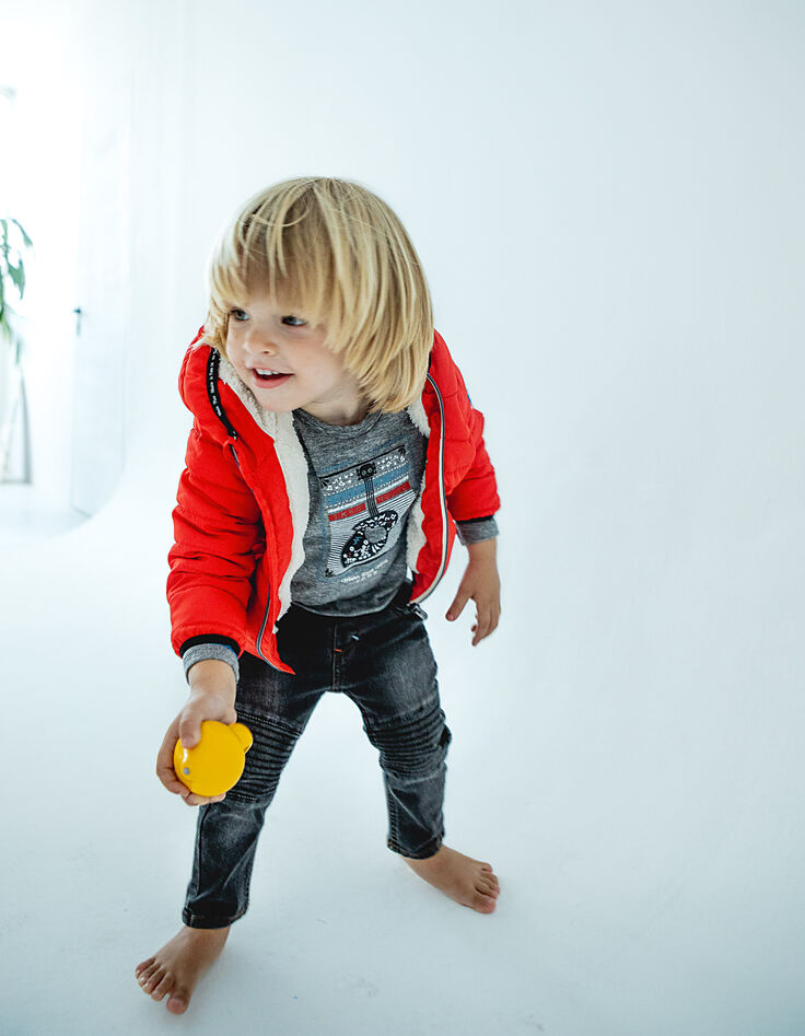 Baby boys' black jeans-6