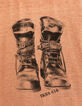 Oranje T-shirt opdruk ranger boots jongens-5