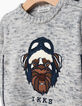 Jersey gris bebé niño -5