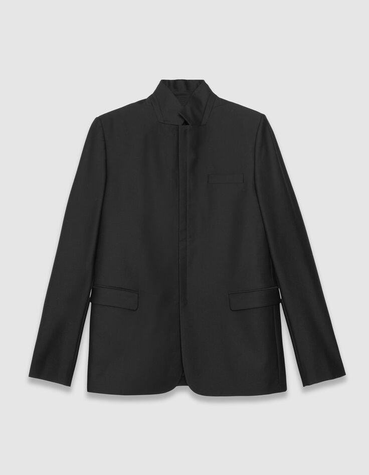 Men’s black ULTRA MOBILITY zipped suit jacket-7 Men’s black ULTRA MOBILITY zipped suit jacket-7