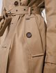 Women’s trench coat, removable hood and facing-7