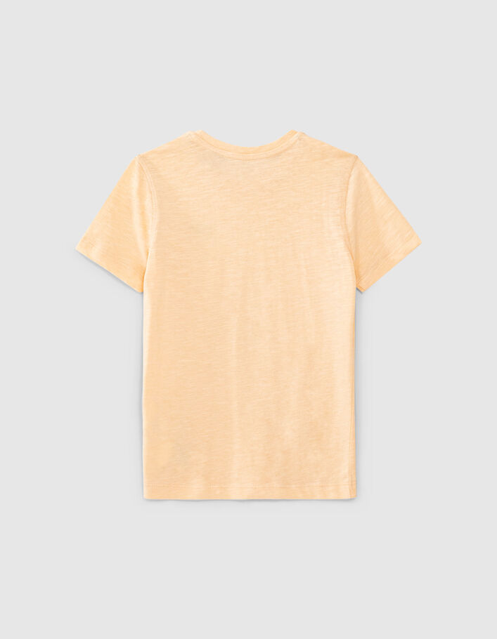 Camiseta melocotón Esencial algodón ecológico niño - IKKS