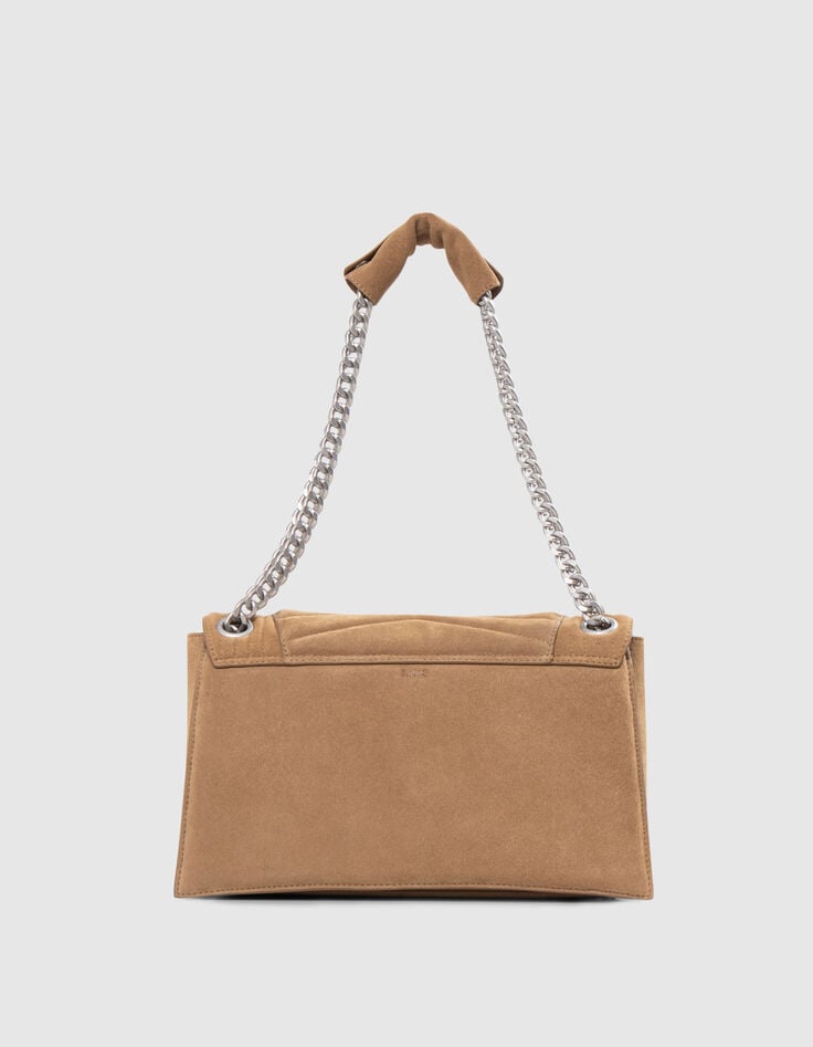 Damen-Tasche THE 1. SEASONALS Sand Leder gesteppt L-3 Damen-Tasche THE 1. SEASONALS Sand Leder gesteppt L-3