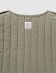 &Auml;rmellose, wendbare Weste in Khaki und Gingham M&auml;dchen-6