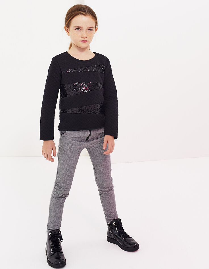 Bottines noires fille-2