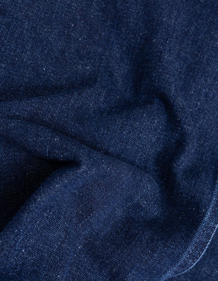 Blauwe tuinbroek in jeans bootcut-model Dames-6