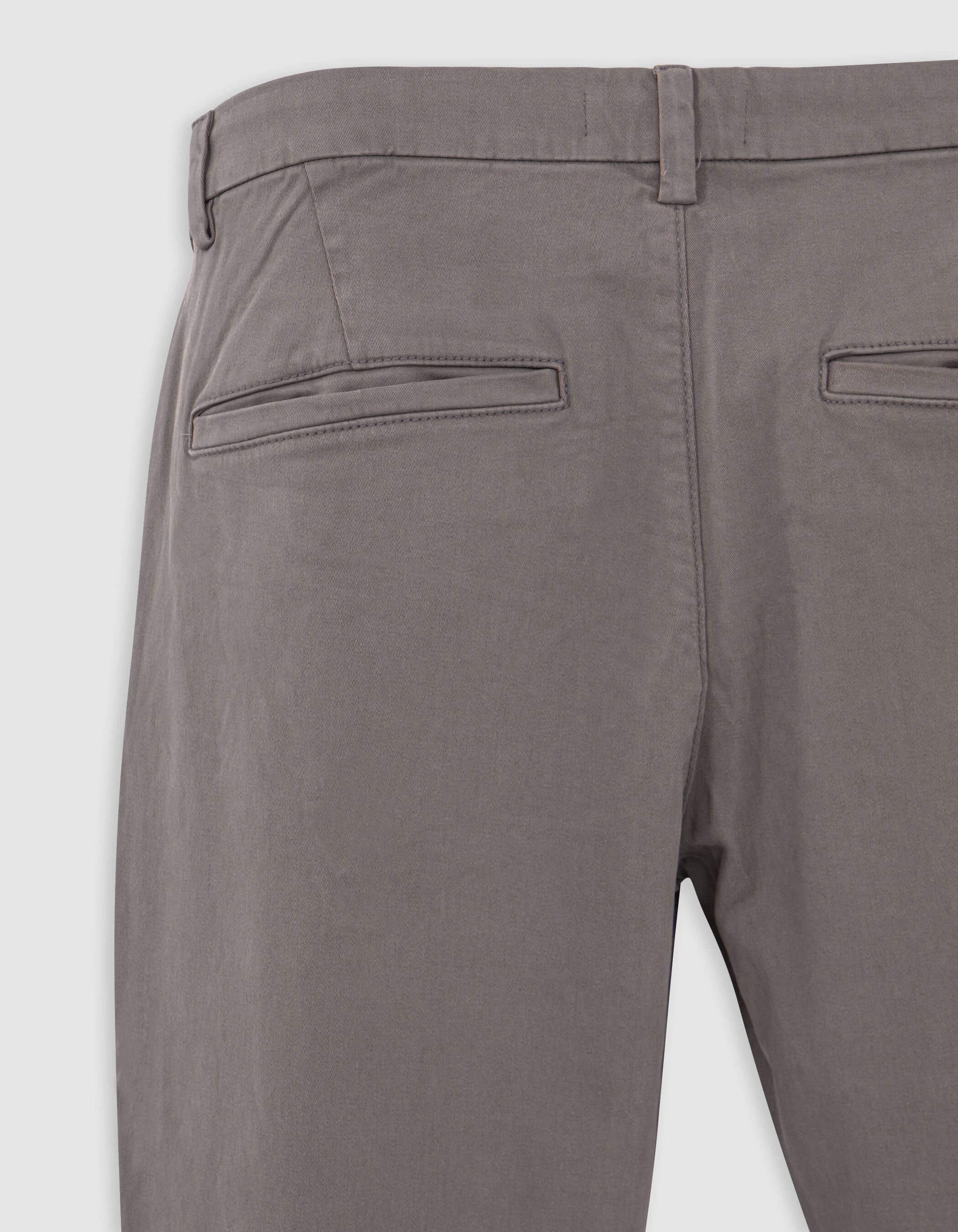 Men s SLIM chestnut chino pants IKKS