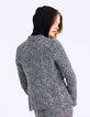 Veste tailleur en crêpe imprimé panthère femme-3