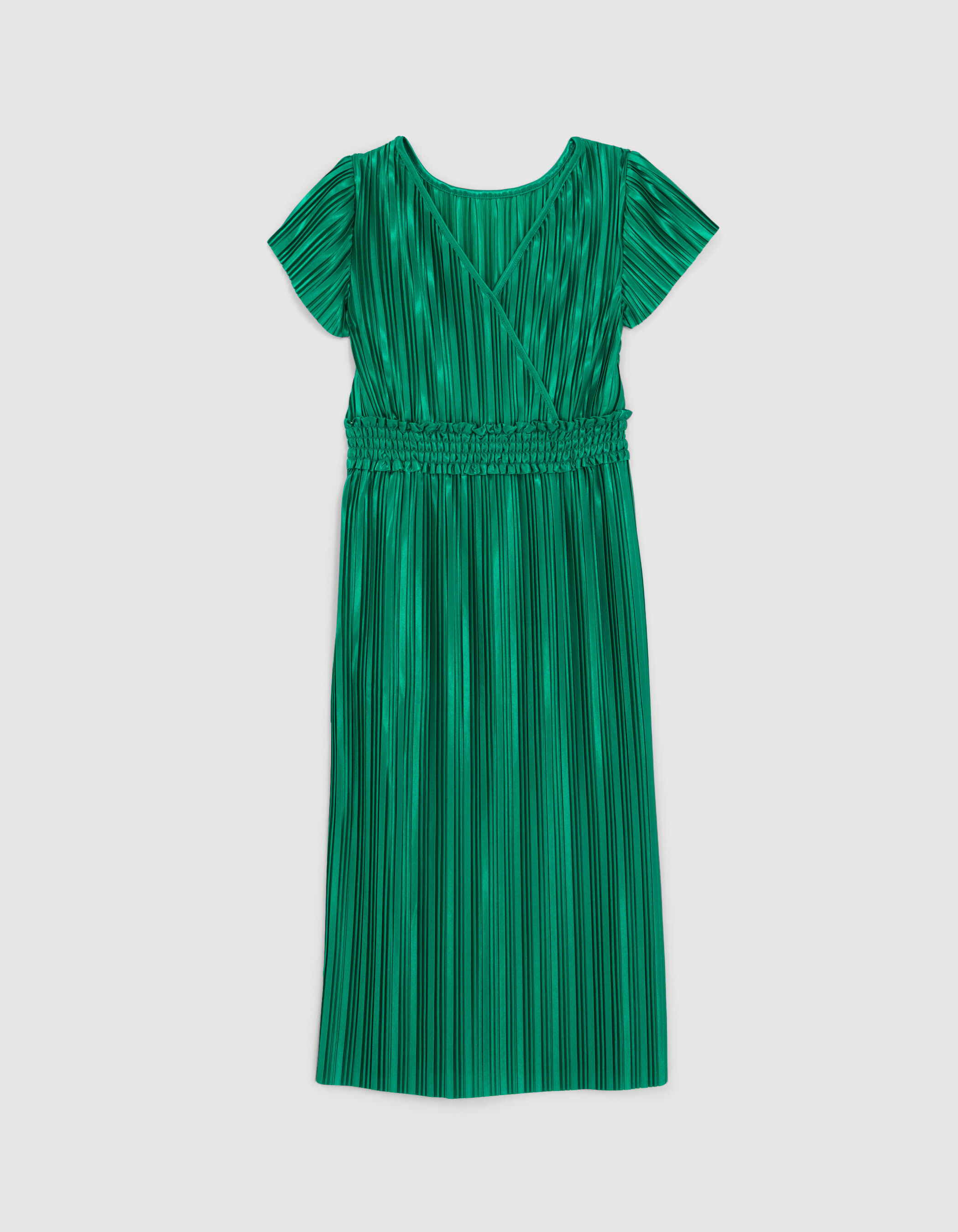 Ikks robe longue verte outlet