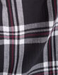 Chemise carreaux grise capuche amovible garçon-10