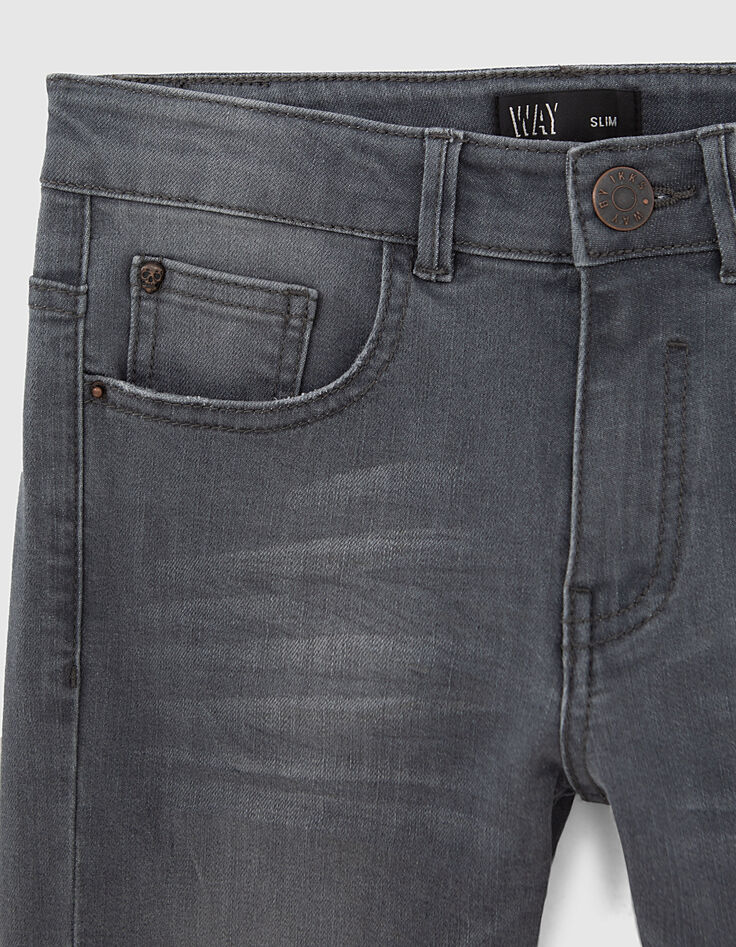 Jean slim blue grey garçon -2