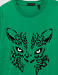 Jungen-T-Shirt aus Phosphor-Biowolle mit Leoaugen, Jungen-4 Jungen-T-Shirt aus Phosphor-Biowolle mit Leoaugen, Jungen-4