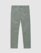Men’s grey blue SLIM chinos-4