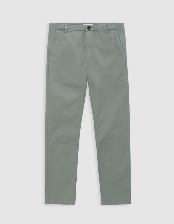 Men’s grey blue SLIM chinos-4