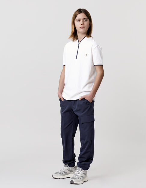 Jogger battle azul marino nailon niño - IKKS