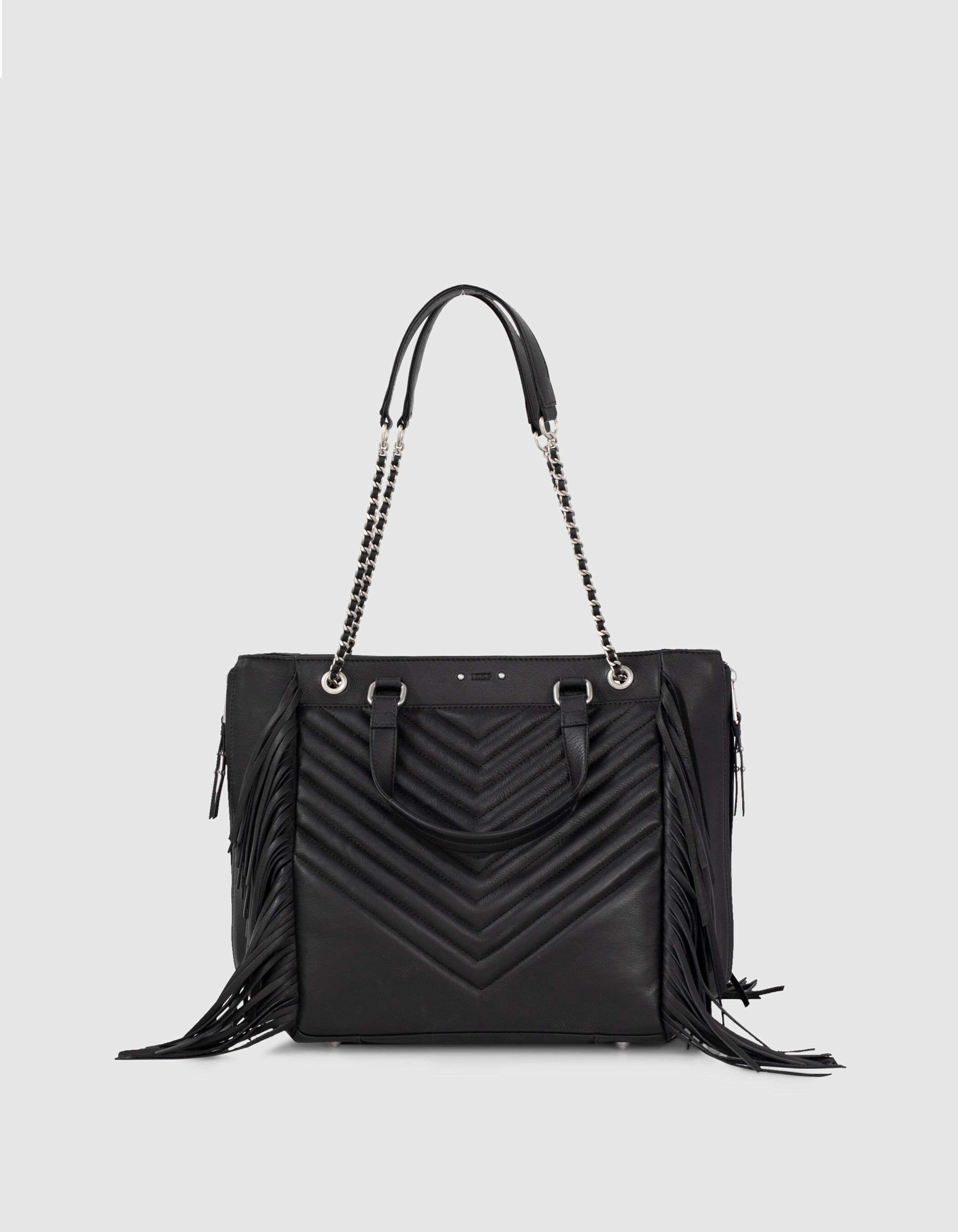Sac ikks clearance noir franges
