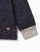 Boys’ navy lion’s head sweatshirt -6