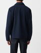 Men&rsquo;s navy COOLMAX seersucker jacket-3