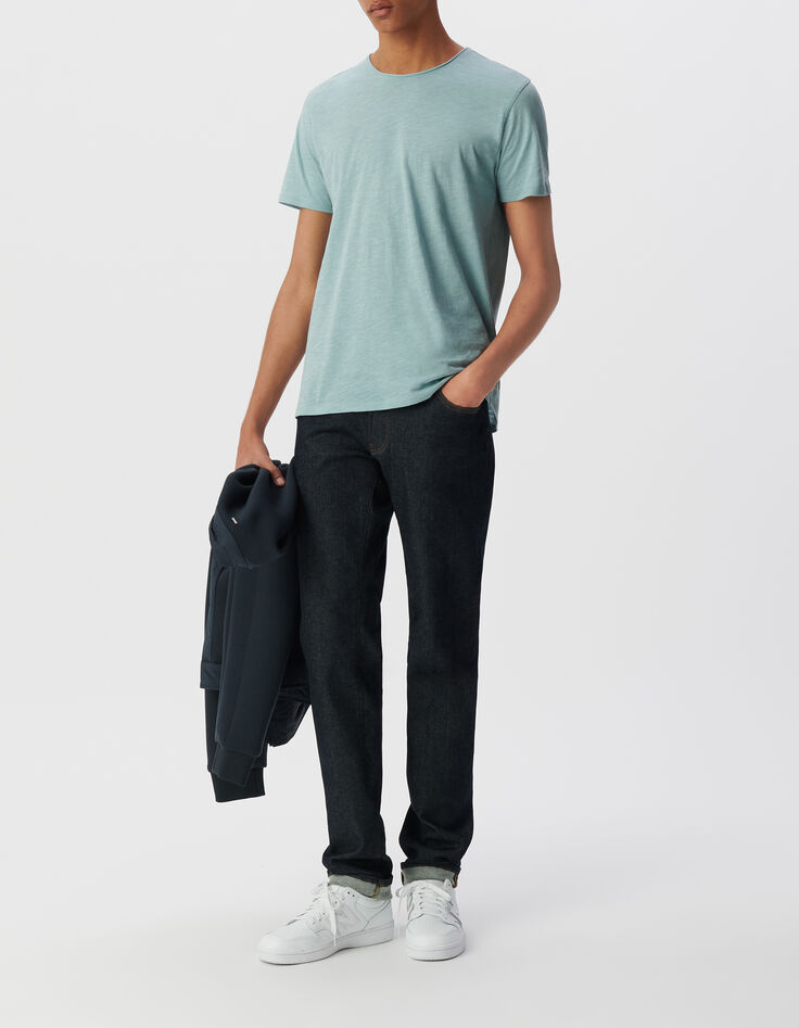T-shirt L'Essentiel horizon coton bio col rond Homme-1