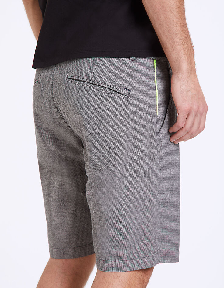 Men’s mink jacquard + neon touch on side chino Bermudas-5 Men’s mink jacquard + neon touch on side chino Bermudas-5