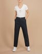 Duck Green elegante Hose mit Hahnentritt-Motiv I.Code-2