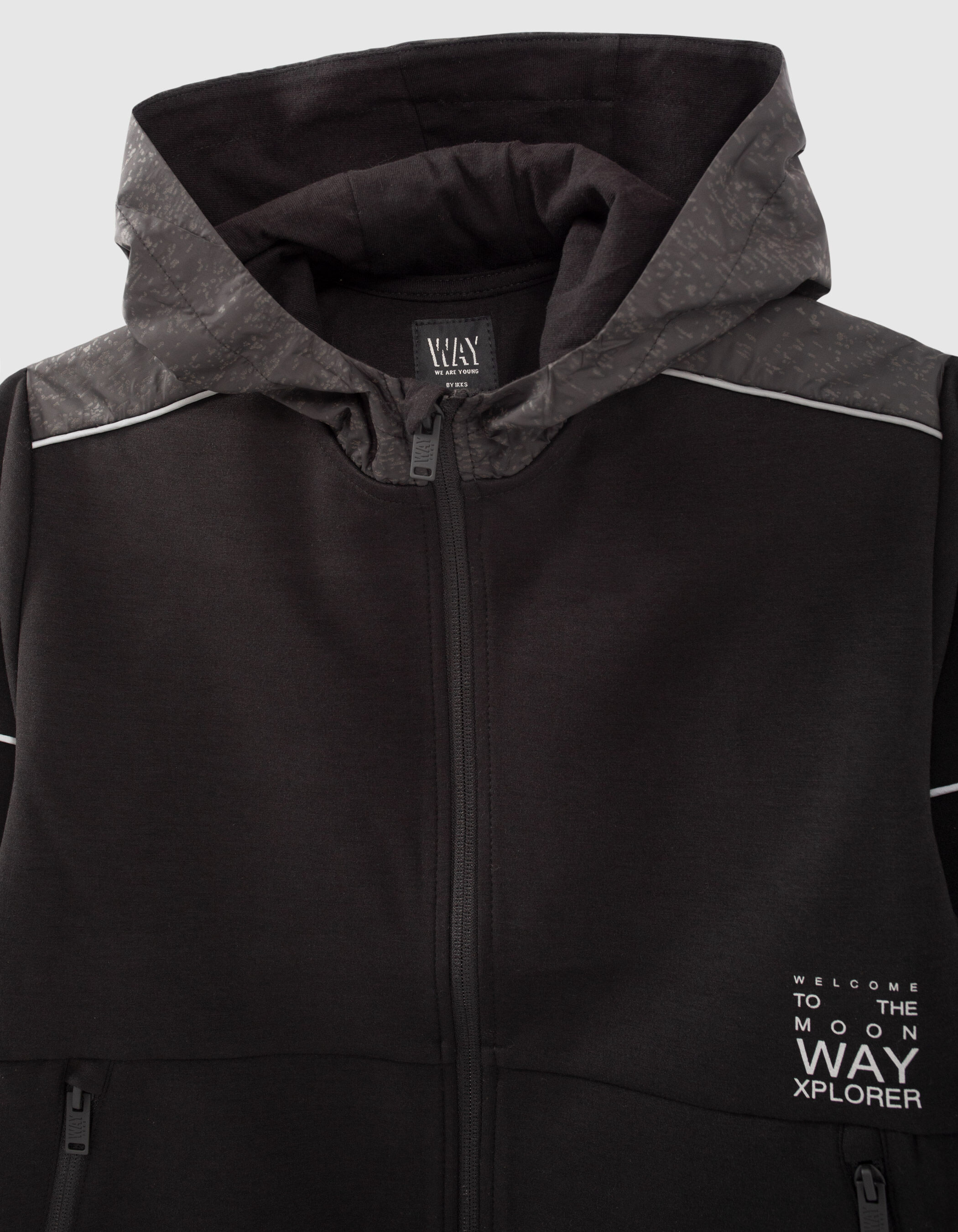 Black cardigan deals hoodie