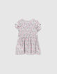 Khaki Kleid aus LENZING™ ECOVERO™ für Babymädchen-3