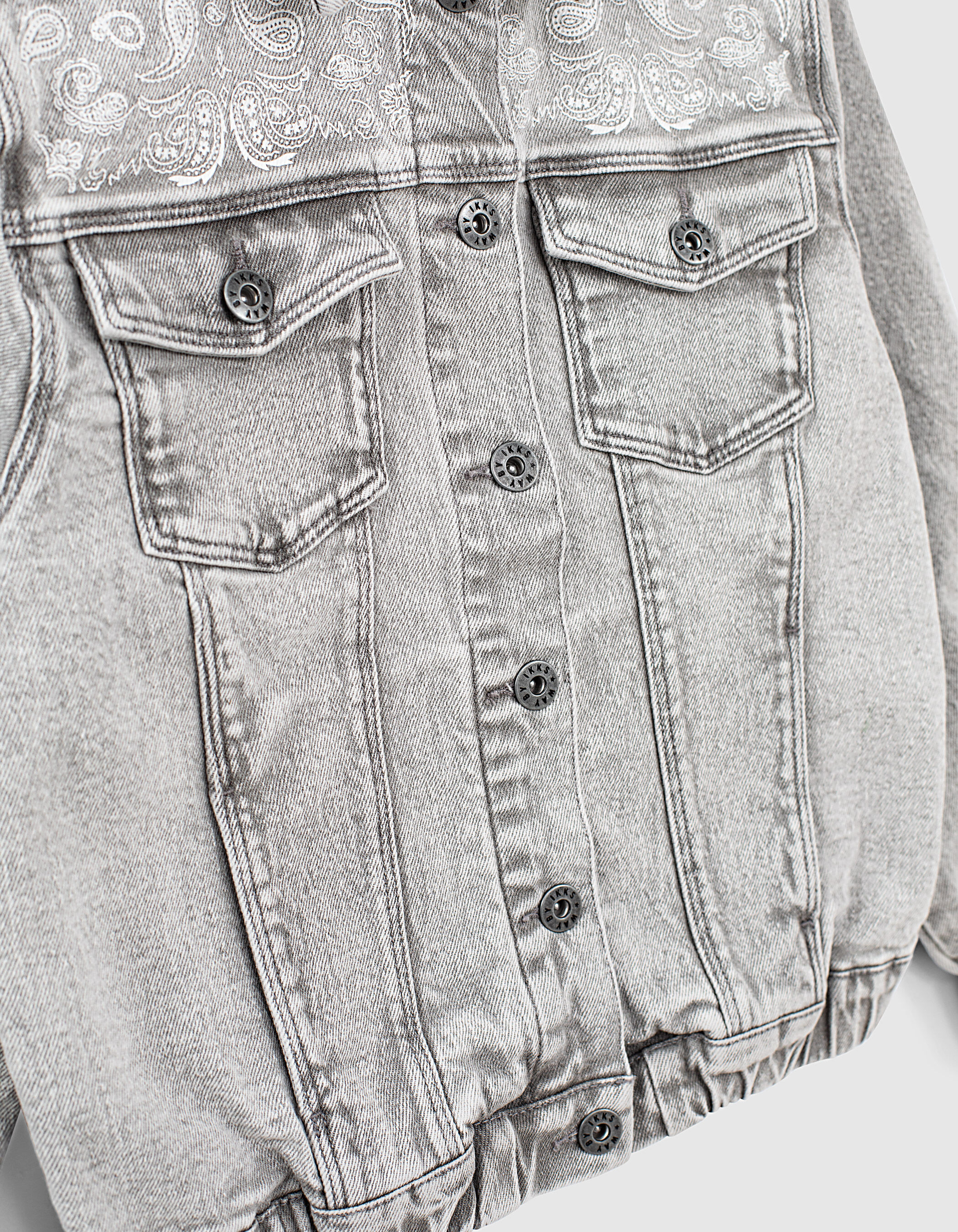Veste en jean shop ikks femme