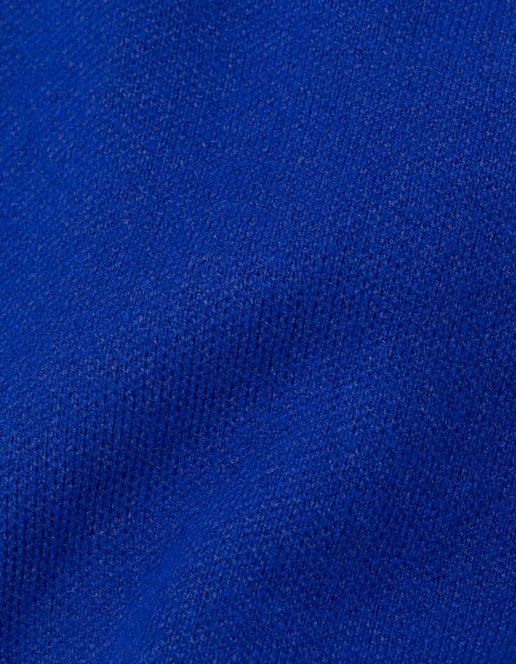 Blue sweater dress maxi message girl-7