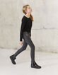 Girls' black ankle boots-2