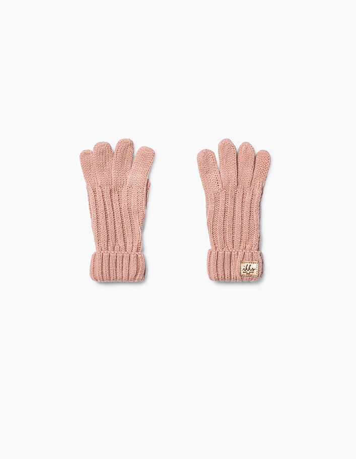 Girls' pink gloves - IKKS