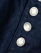 Women’s raw Janis straight jeans with visible buttons-3