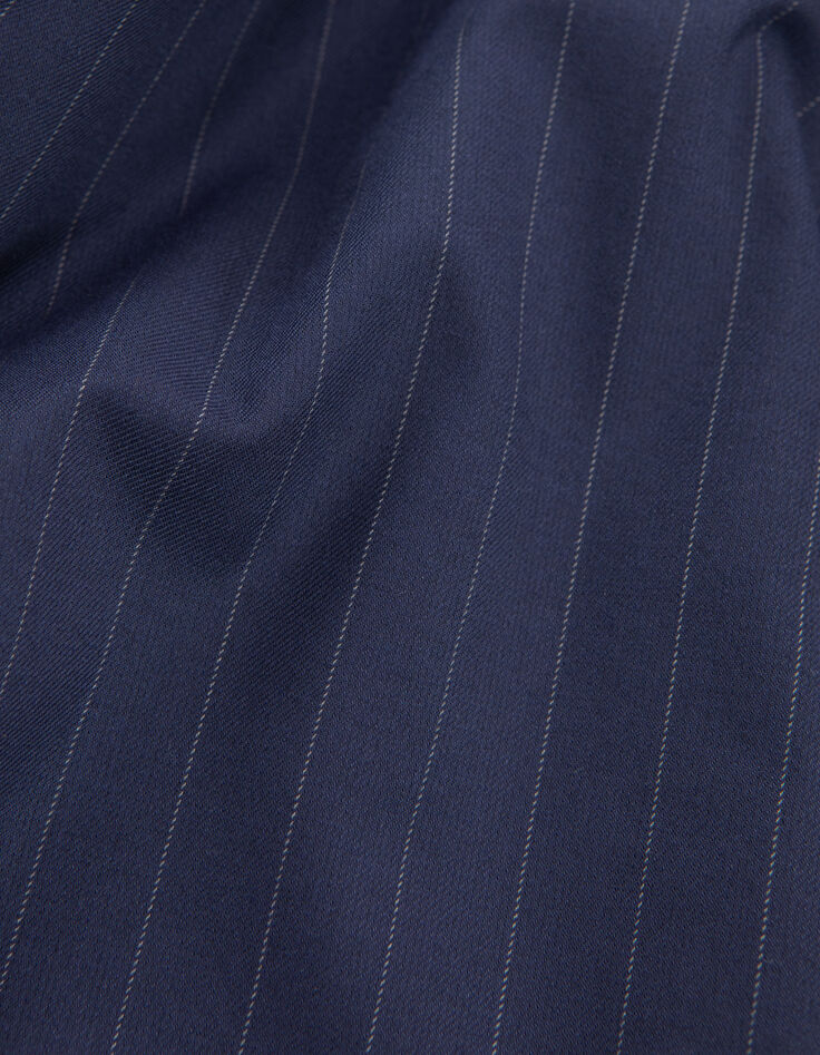 Damesvest in marineblauw tennisstreeppak-7