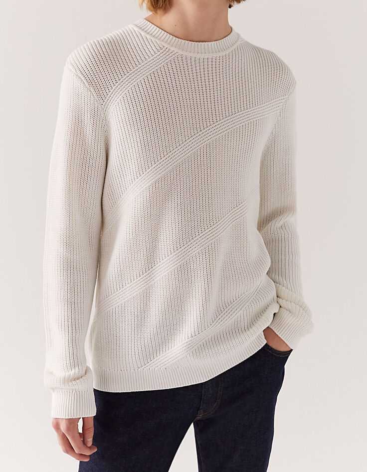 Jersey off white punto relieve Hombre -1