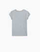Graues Mädchen-T-Shirt Wonder Woman mit Comicmotiv-4