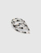 Armbanden zilverkleurig, wit, grijs, zwart Dames -3